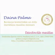 Daina Palma "Dziedinošās masāžas"